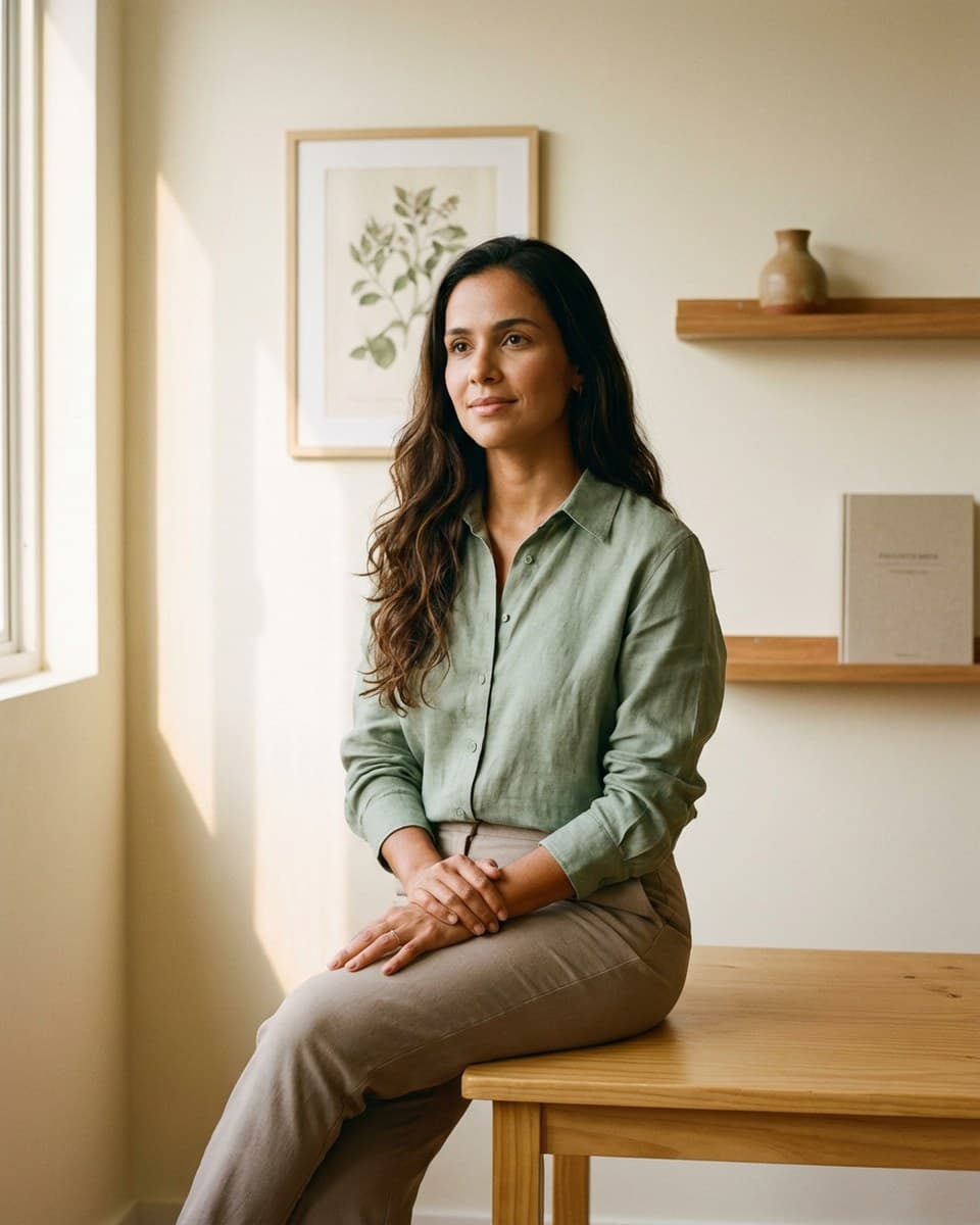 Dra. Camila Reis, fisioterapeuta pélvica em Vila Olímpia, atendendo paciente